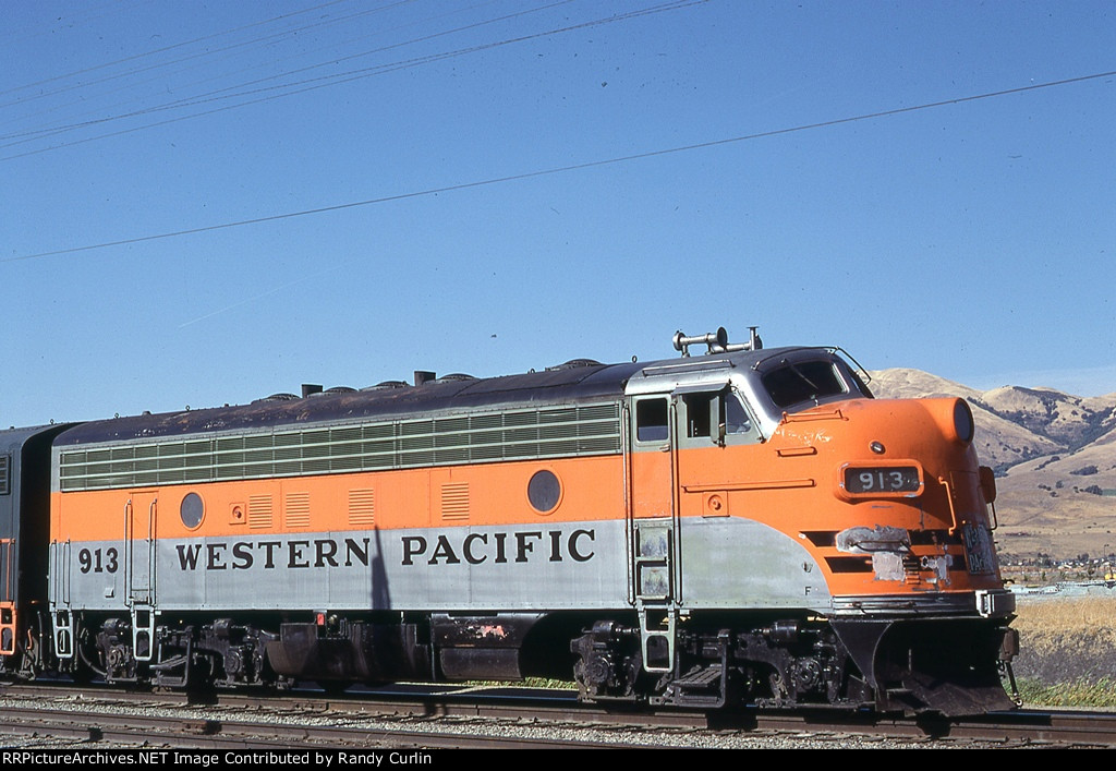 WP 913 at Milpitas on San Jose Turn